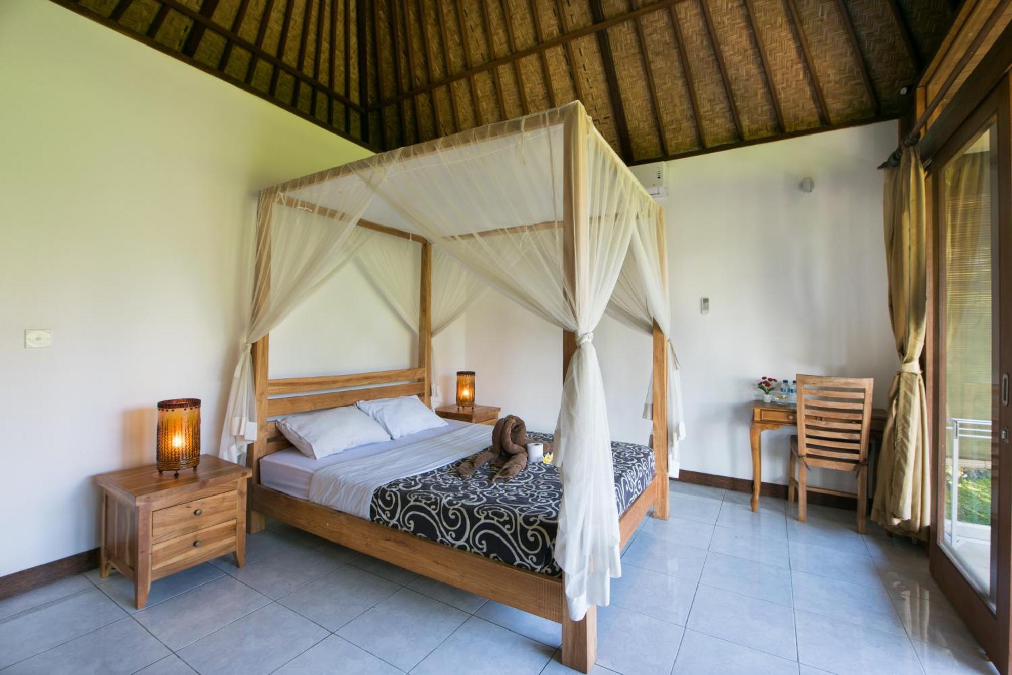 Sari Bungalow أوبود الغرفة الصورة
