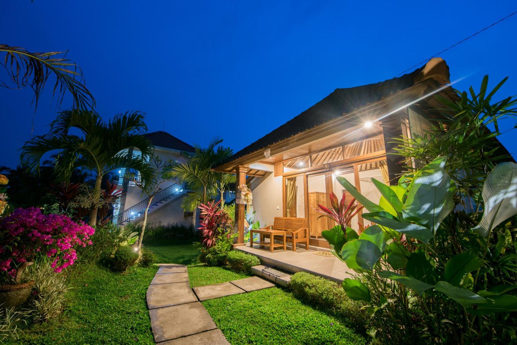 Sari Bungalow أوبود الغرفة الصورة