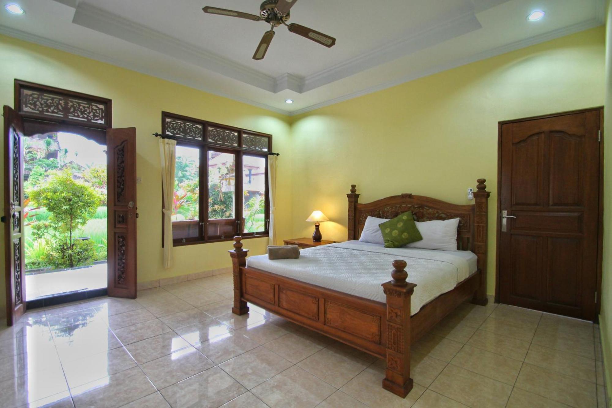 Sari Bungalow أوبود الغرفة الصورة