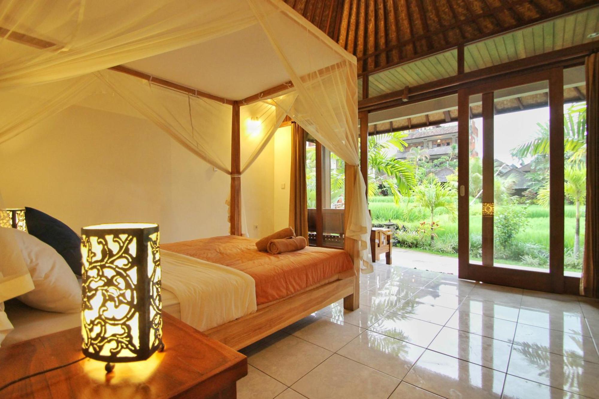 Sari Bungalow أوبود الغرفة الصورة